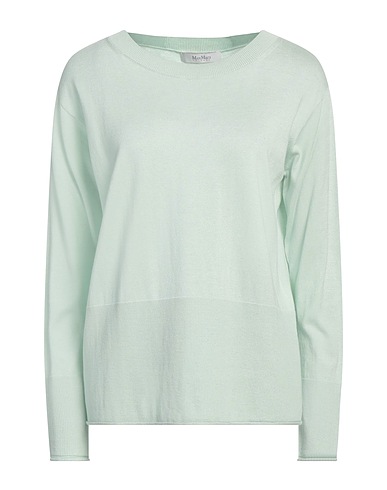MAX MARA Jumper LEISURE Light green 70% Silk, 30% Cotton