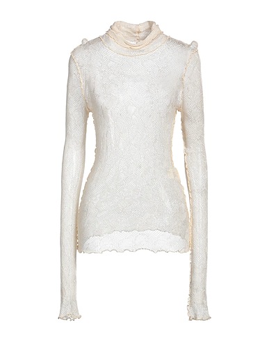 SIEDRÉS Polo neck Beige 100% Viscose