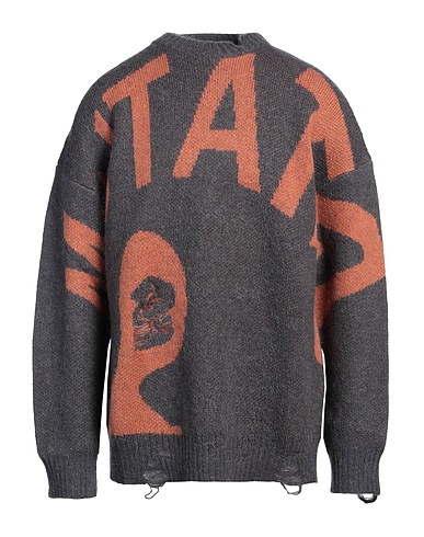 P.A.M. PERKS AND MINI Sweater Grey 40% Nylon, 32% Mohair wool, 28% Wool