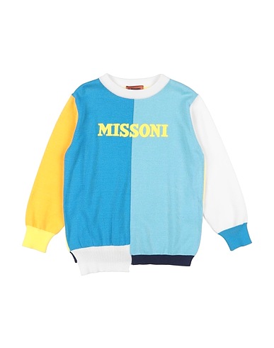 MISSONI KIDS Sweater Azure 100% Cotton