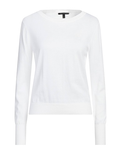 ARMANI EXCHANGE Sweater White 100% Cotton, Polyamide, Elastane