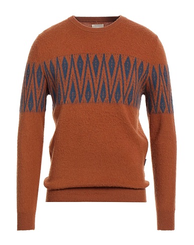 AT.P.CO Pullover Marrone 100% Lana