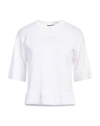 ARMANI EXCHANGE Pullover BIANCO 60% Baumwolle, 40% Polyester