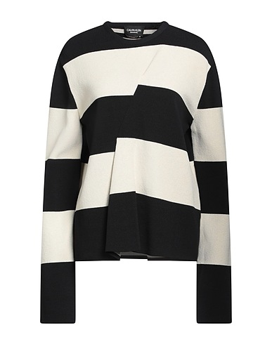 CALVIN KLEIN 205W39NYC Jumper Black 52% Viscose, 34% Cotton, 8% Polyamide, 6% Polyester