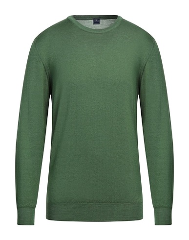 FEDELI Sweater Green 100% Merino Wool