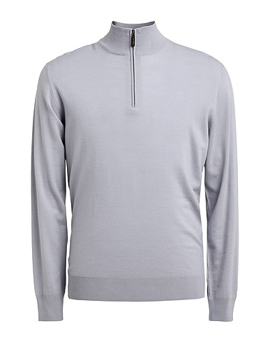 COLOMBO Turtleneck Grey 100% Wool