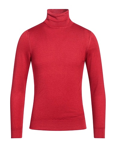 FEDELI Cashmere jumper Red 70% Cashmere, 30% Silk