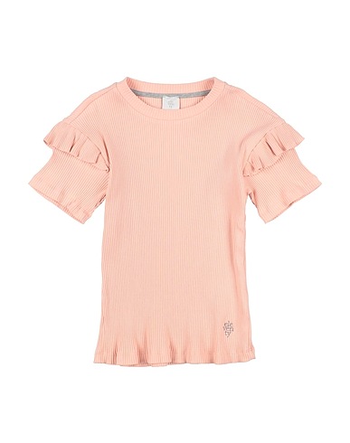 ELEVENTY T-shirt Light pink 97% Cotton, 3% Elastane