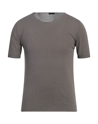 NE PAS Pullover Piombo 100% Cotone