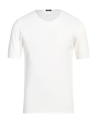 NE PAS Pullover Bianco 100% Cotone