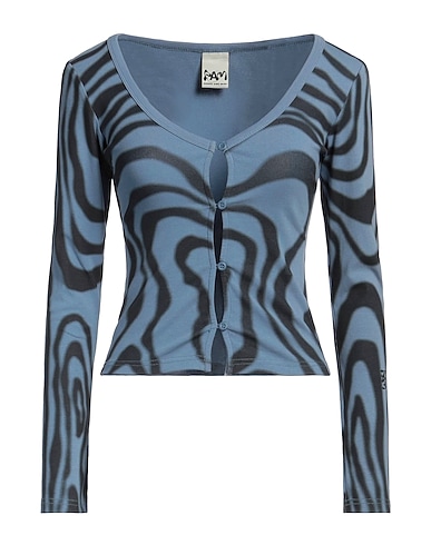 P.A.M. PERKS AND MINI Cardigan Slate blue 95% Cotton, 5% Elastane