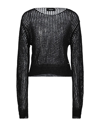 DSQUARED2 Sweater Black 50% Mohair wool, 32% Polyamide, 18% Wool