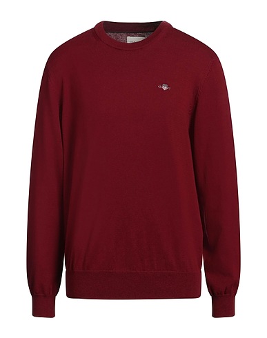 GANT Pullover Bordeaux 70% Cotone, 30% Lana
