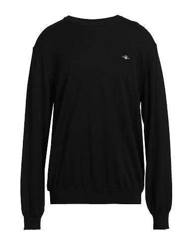 GANT Sweater Black 70% Cotton, 30% Wool