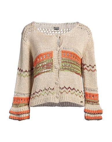 PHO Firenze Cardigan Platinum 80% Viscose, 20% Metallic fiber