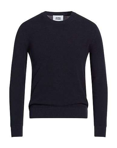ALPHA STUDIO Jumper Midnight blue 82% Cotton, 18% Polyester