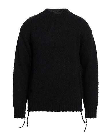 ATOMOFACTORY Jumper Black 60% Virgin Wool, 22% Polyamide, 18% Wool