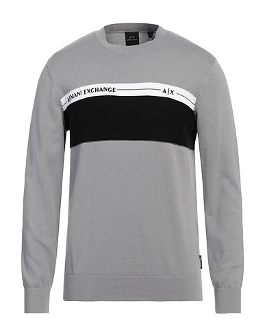 ARMANI EXCHANGE Sweater Grey 100% Cotton