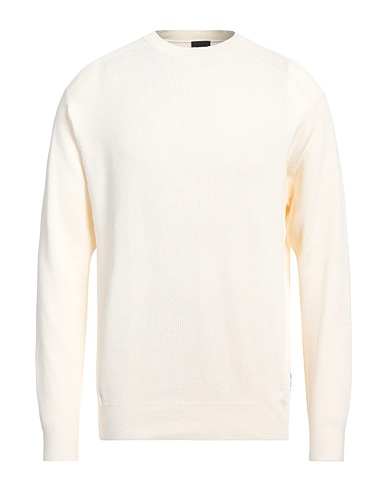 ARMANI EXCHANGE Jumper Ivory 100% Cotton