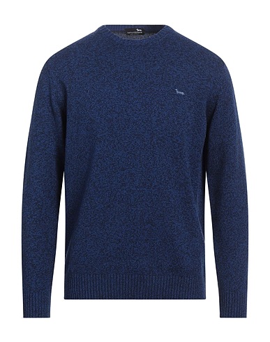 HARMONT & BLAINE Sweater Blue 40% Wool, 30% Viscose, 20% Polyamide, 10% Cashmere