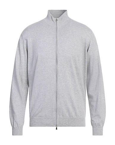 HERITAGE Pullover mit Zipper  Grau 100% Baumwolle