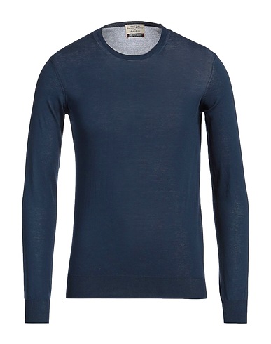 HERITAGE Pullover Blu navy 100% Cotone