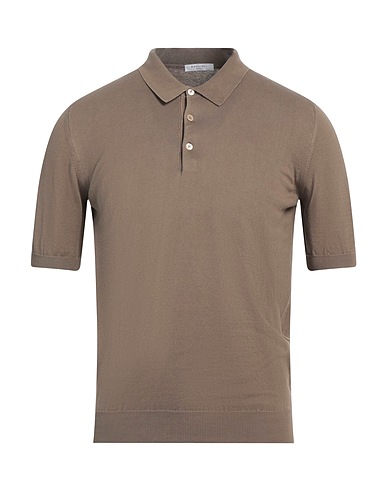 BOGLIOLI Jumper Khaki 100% Cotton