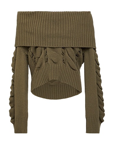 BLUMARINE Sweater Military green 100% Wool