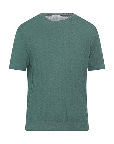 BOGLIOLI Sweater Dark green 100% Linen