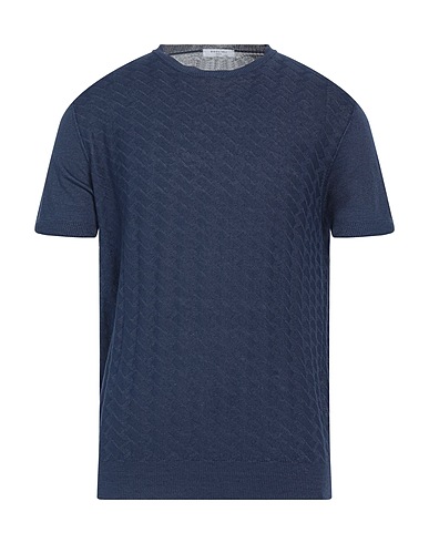 BOGLIOLI Sweater Midnight blue 100% Linen