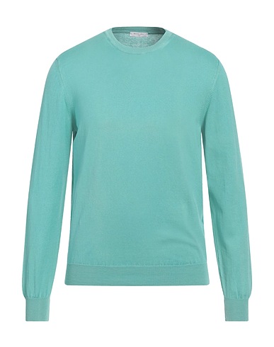 BOGLIOLI Sweater Turquoise 100% Cotton