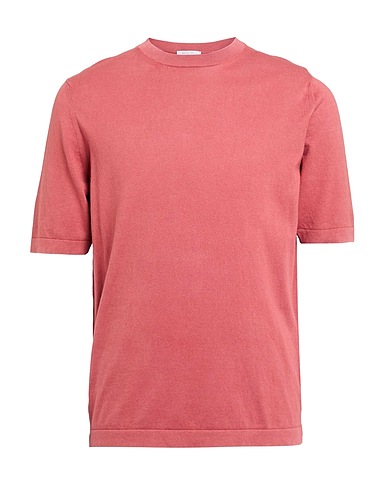 BOGLIOLI Pullover Antikrosa 80% Baumwolle, 20% Seide