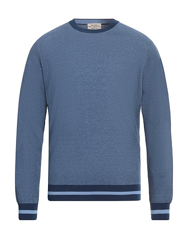 HERITAGE Jumper Slate blue 100% Cotton