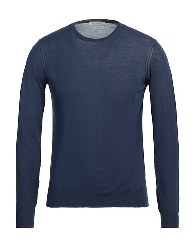 ROSSOPURO Pullover Marineblau 100% Baumwolle