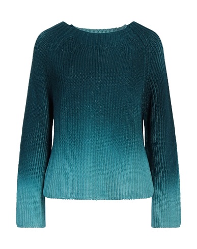 ELEVEN88 Pullover Verde petrolio 100% Cotone