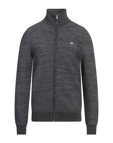 GANT Cardigan Charcoal 70% Cotton, 30% Merino Wool