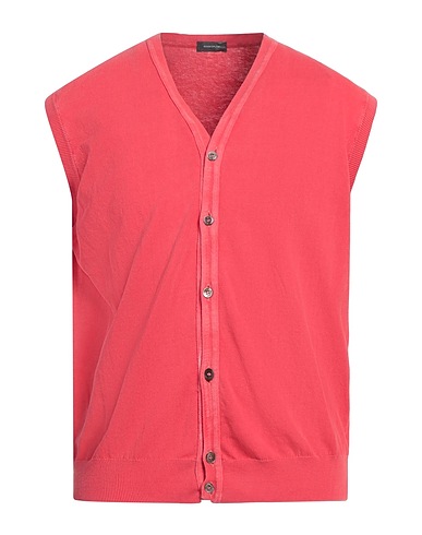 ROSSOPURO Cardigan Coral 100% Cotton
