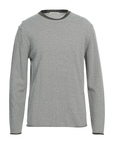 WOOL & CO Sweater Military green 45% Merino Wool, 25% Viscose, 25% Polyamide, 5% Cashmere