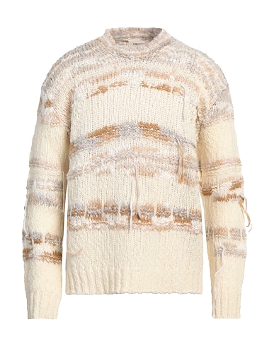 ATOMOFACTORY Jumper Ivory 43% Virgin Wool, 36% Other Fibres, 14% Wool, 5% Recycled polyamide, 2% Alpaca wool
