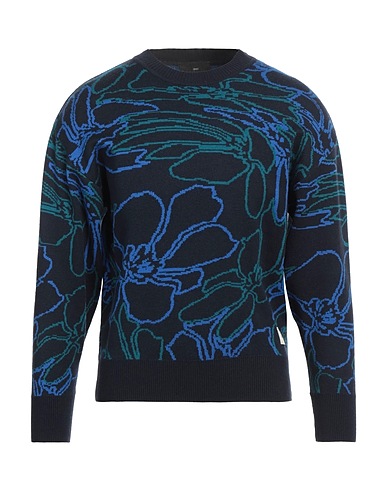 LIU •JO MAN Jumper BLU NOTTE 52% Viscose, 26% Polyester, 22% Polyamide