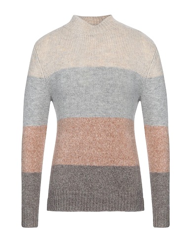 AT.P.CO Polo neck Light grey 49% Polyamide, 24% Acrylic, 17% Mohair wool, 10% Wool