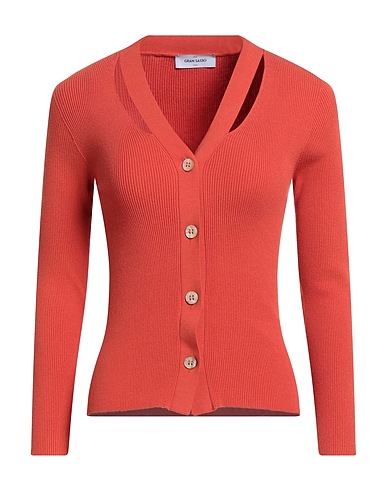 GRAN SASSO Cardigan Rust 68% Viscose, 32% Polyester