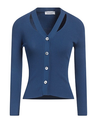 GRAN SASSO Cardigan Navy blue 68% Viscose, 32% Polyester
