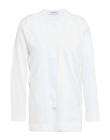 GRAN SASSO Twin set White 80% Viscose, 20% Polyester