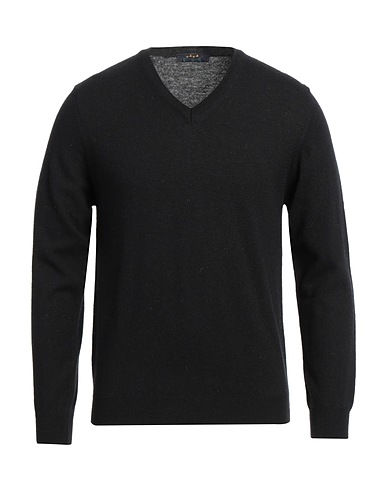 HUNT GALLERY Pullover Nero 40% Viscosa, 30% Poliammide, 25% Lana, 5% Cachemire
