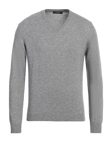 HUNT GALLERY Pullover Grigio 40% Viscosa, 30% Poliammide, 25% Lana, 5% Cachemire