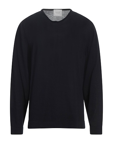 VNECK プルオーバー ミッドナイトブルー コットン 100%