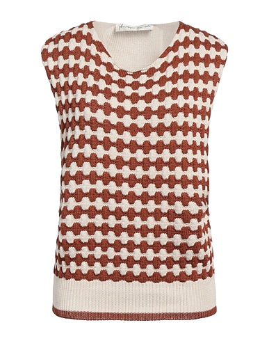 PDR PHISIQUE DU ROLE Sleeveless sweater Brown 100% Cotton