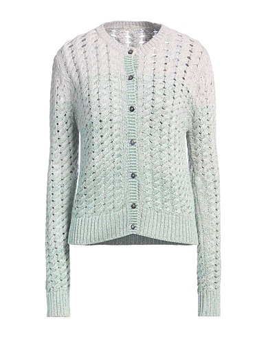 MARCO DE VINCENZO Cardigan Light grey 35% Viscose, 35% Virgin Wool, 15% Polyester, 15% Cashmere