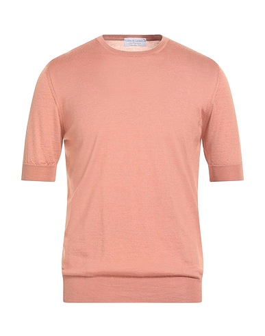 FILIPPO DE LAURENTIIS KNITWEAR Antique rose 70% Cashmere, 30% Silk